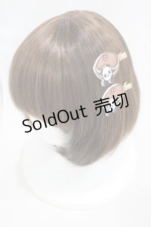 画像: NieR Clothing / ヘアクリップ2個セット  どら焼き田中さん H-25-05-11-1013-PU-AC-KB-ZH