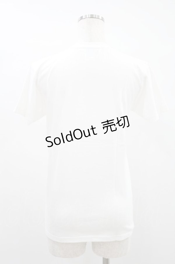 画像2: kitaloli / 北ロりオリジナルTシャツ  白 H-24-07-01-1021-LO-TS-NS-ZH (2)