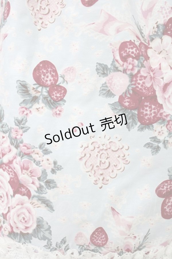 画像5: BABY,THE STARS SHINE BRIGHT / シュガーブーケ〜永遠の乙女の憧れ〜柄ジャンパースカートIV+リボンクリップセット Free アンティークブルー H-24-07-01-1002-BA-OP-NS-ZH (5)