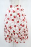 画像1: Jane Marple / A day in jouyフリルトリミングスカート  アプリコット×アイボリー H-24-07-03-1024-JM-SK-KB-ZH (1)