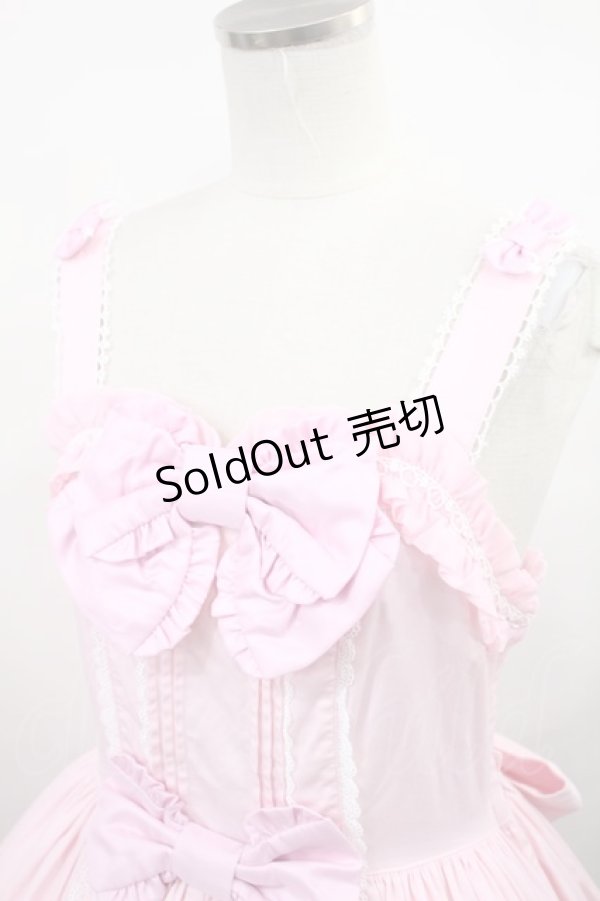 画像4: Angelic Pretty / ドレスアップお嬢様ジャンパースカート Free ピンク H-24-07-04-1001-AP-OP-NS-ZH (4)