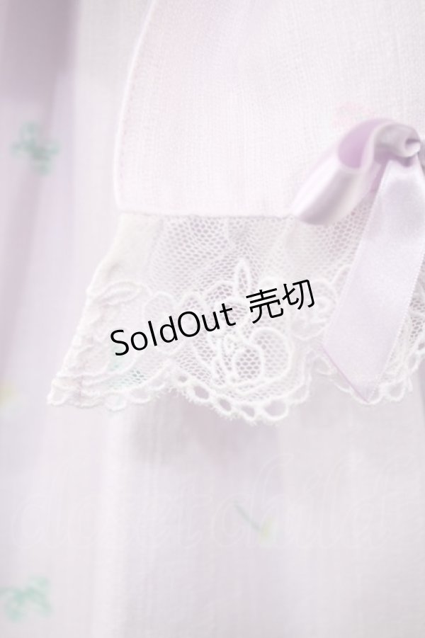 画像6: Angelic Pretty / Happy Gardenハイウエストジャンパースカート Free ラベンダー H-24-07-10-001-AP-OP-NS-ZH (6)