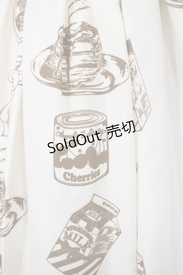 画像6: Angelic Pretty / Honey Cake切替ジャンパースカート Free 生成り H-24-07-12-1003-AP-OP-NS-ZH (6)