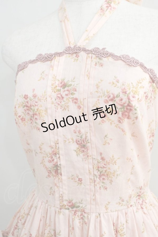 画像4: Victorian maiden / ブリジットワンピース・ローズ柄 Free ピンク H-24-07-20-003-CL-OP-NS-ZH (4)