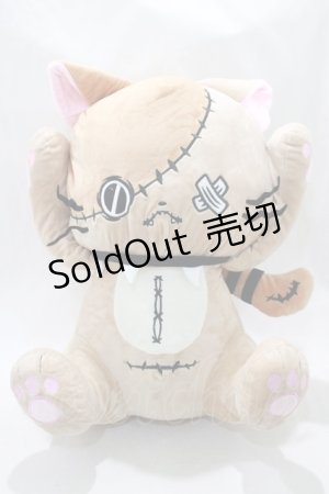 画像: NieR Clothing / 逆さミケBIGぬいぐるみ   H-24-08-05-044-PU-ZA-KB-ZT273