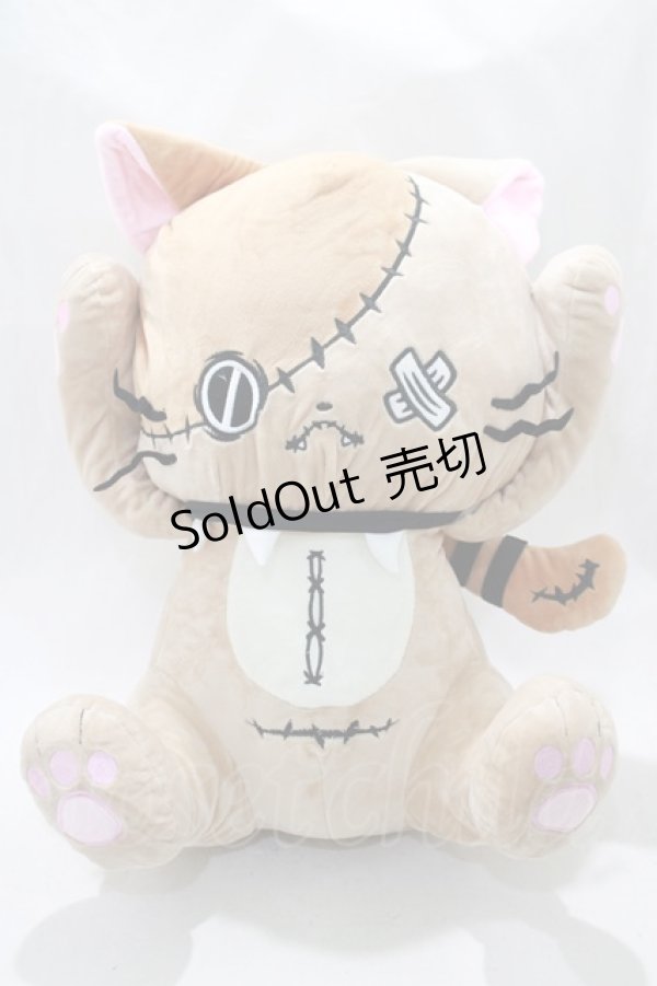 画像1: NieR Clothing / 逆さミケBIGぬいぐるみ   H-24-08-05-044-PU-ZA-KB-ZT273 (1)