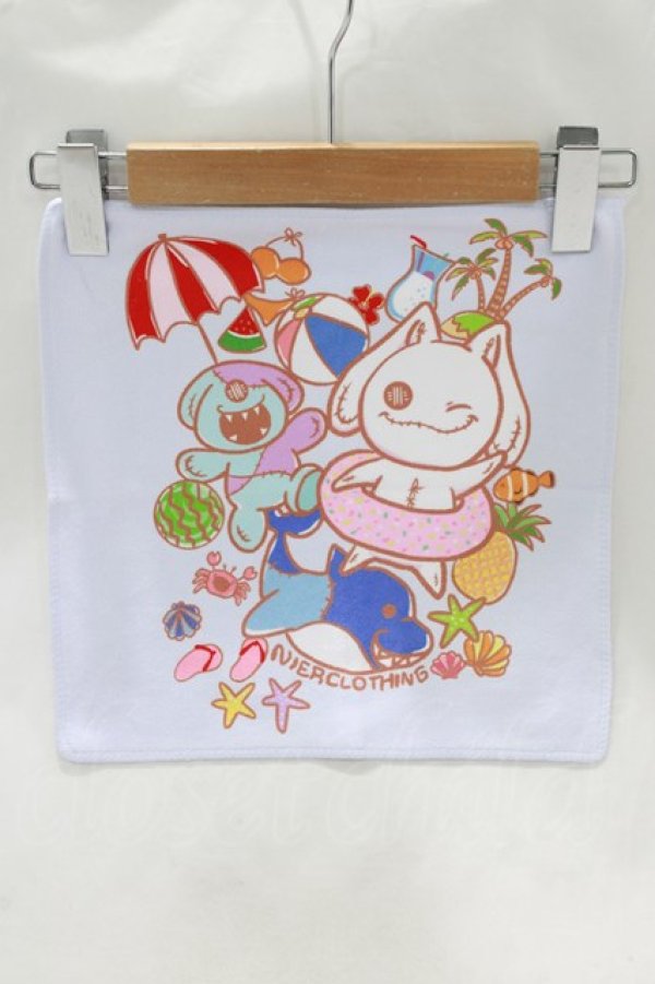 画像1: NieR Clothing / ハンドタオル   H-24-08-05-046-PU-ZA-KB-ZT435 (1)
