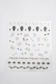 画像1: NieR Clothing / ネイルシール   H-25-05-11-1040-PU-ZA-KB-ZH (1)