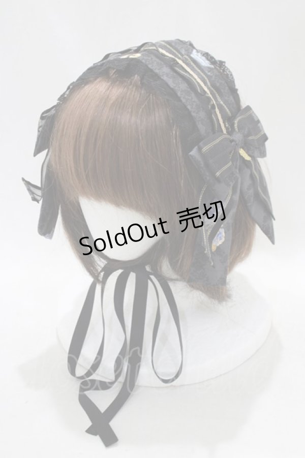 画像1: metamorphose / 天使ノ祝福　ヘッドドレス  ブラック H-24-08-11-1075-ME-AC-NS-ZH (1)