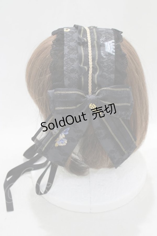 画像2: metamorphose / 天使ノ祝福　ヘッドドレス  ブラック H-24-08-11-1075-ME-AC-NS-ZH (2)