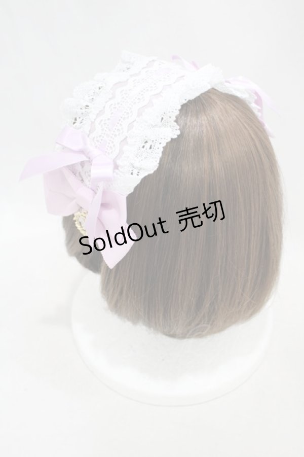 画像7: BABY,THE STARS SHINE BRIGHT / ベビードールジャンパースカート＆プリンセスドロップヘッドドレスセット Free ラベンダー H-24-08-12-008-BA-OP-NS-ZH (7)