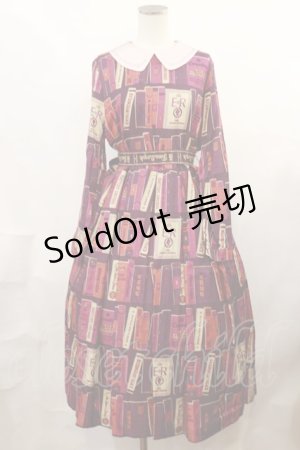 画像: Jane Marple / Royal libraryコレットドレス  バーガンディー H-24-08-14-1004-JM-OP-KB-ZH