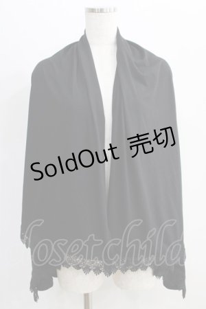 画像: axes femme / 2wayUVカットストール Free ブラック H-24-09-10-078-AX-ZA-NS-ZH
