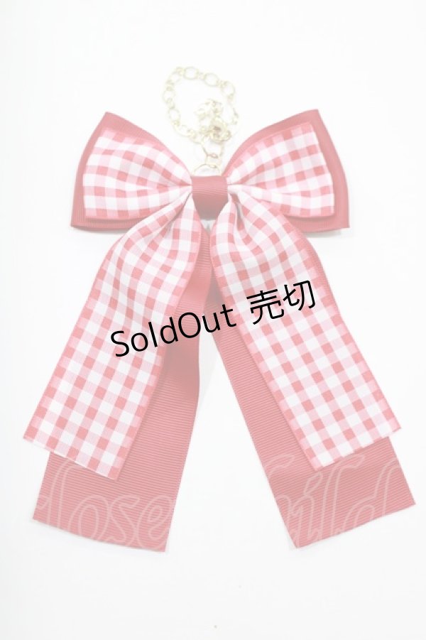 画像1: m petit by misako / AMチェックBGC  レッド H-24-09-19-021-LO-ZA-NS-ZH (1)