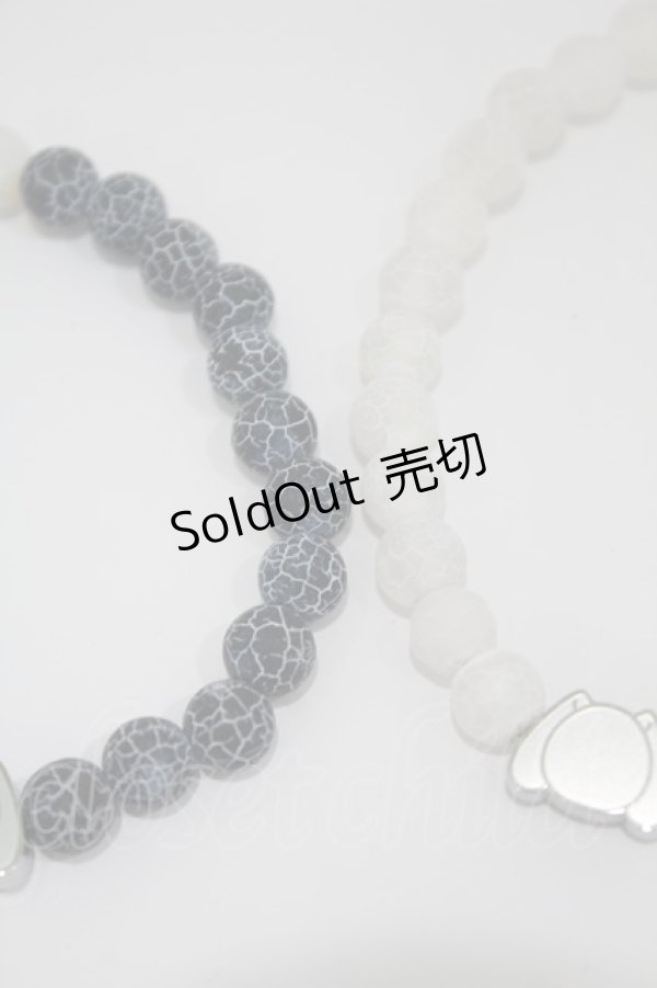 画像2: NieR Clothing / STONE BRACELET   H-25-06-15-1014-PU-AC-KB-ZH (2)