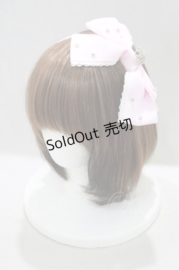 画像1: BABY,THE STARS SHINE BRIGHT / Mlle. Louise Bijouカチューシャ  ピンク H-24-09-24-072-BA-AC-NS-ZH (1)