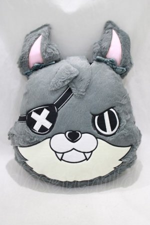 画像: NieR Clothing / ふわもこBIGクッション  GAOMARU H-24-09-27-003-PU-ZA-KB-ZT-K004