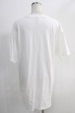 画像3: NieR Clothing / プリント半袖CUTSEW XL 白 H-25-05-11-1022-PU-TO-KB-ZH (3)