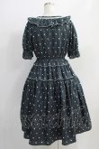 画像3: Melody BasKet / Little dot heartワンピース M ネイビー H-24-10-06-015-LO-OP-KB-ZH (3)