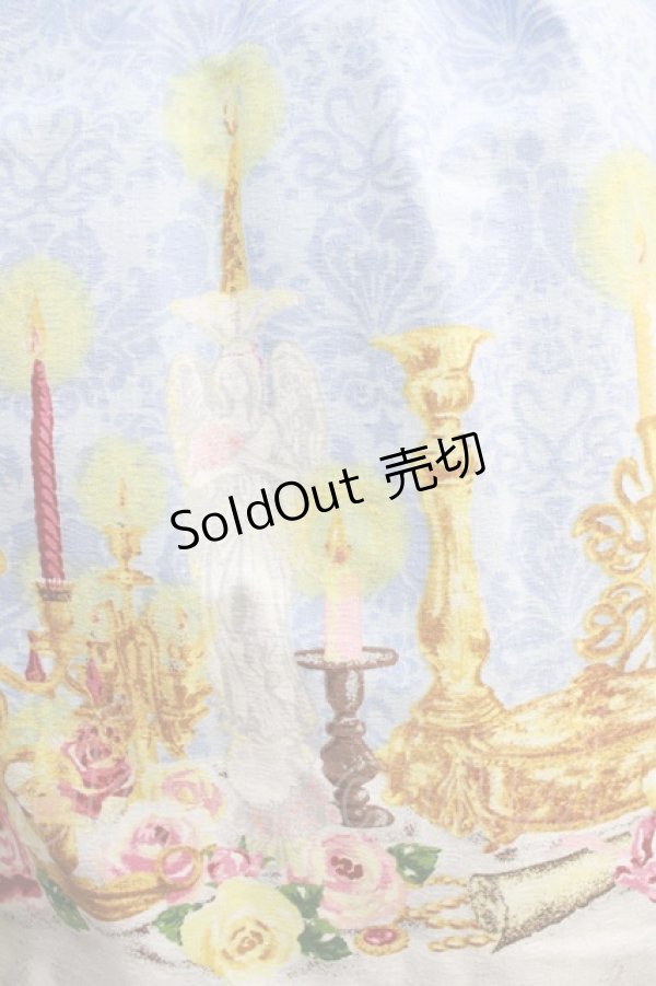 画像4: metamorphose / dim lightジャンパースカート+ヘッドドレスセット 1（通常サイズ） サックス H-24-10-26-1005-ME-OP-NS-ZH (4)