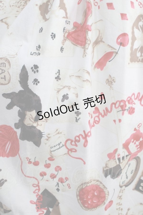 画像4: metamorphose / Wonder Card Aliceワンピース 1 生成り H-24-10-26-1009-ME-OP-NS-ZH (4)