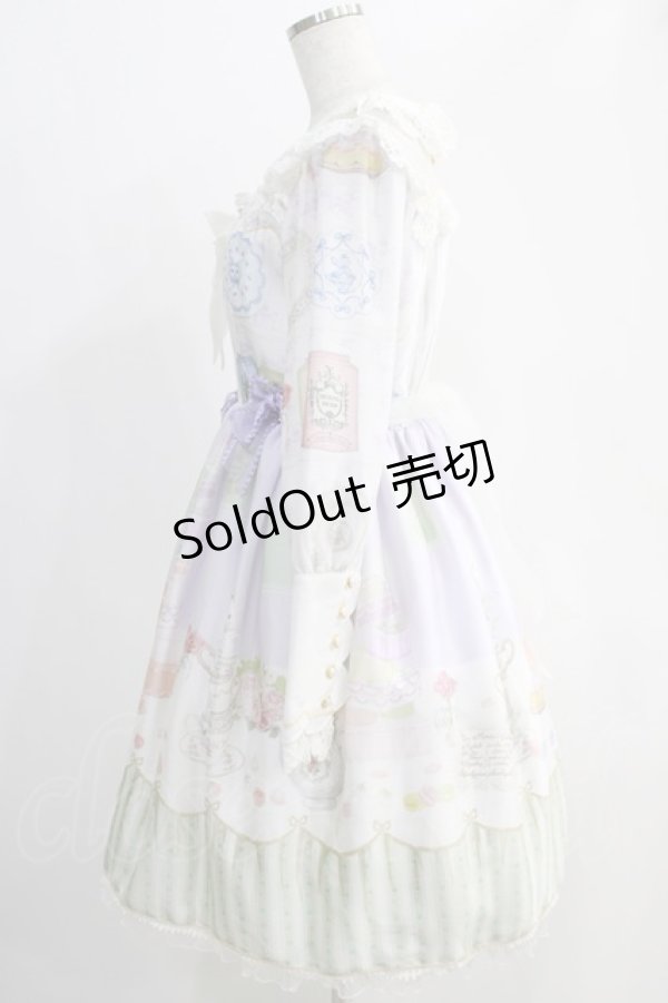 画像2: BABY,THE STARS SHINE BRIGHT / Salon de the Minette柄ワンピース Free ラベンダー H-24-10-29-067-BA-OP-NS-ZH (2)