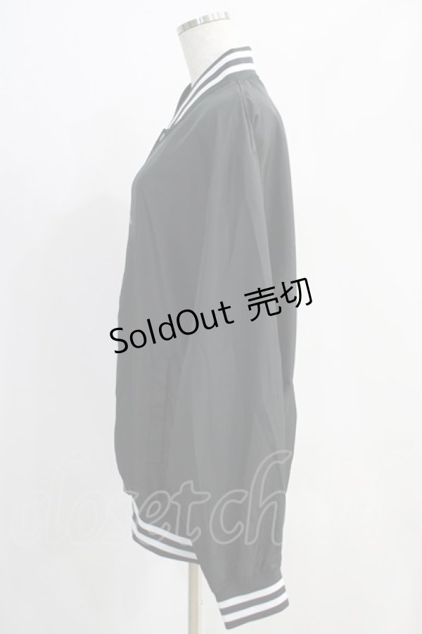 画像2: NieR Clothing / LIGHT BLOUSON JACKET  黒 H-24-11-03-057-PU-JA-KB-ZH (2)