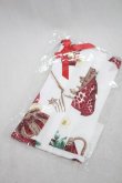 画像1: Angelic Pretty / Royal Crown Berryマスクカバー  シロ H-24-11-03-1035-AP-ZA-NS-ZH (1)