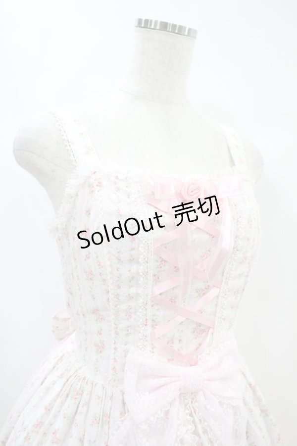 画像4: Angelic Pretty / ローズコロンジャンパースカート Free ピンク H-24-11-09-1021-AP-OP-NS-ZH (4)