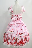 画像3: Angelic Pretty / Milky Berryジャンパースカート Free ピンク H-24-11-11-1004-AP-OP-NS-ZH (3)
