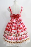 画像3: Angelic Pretty / トリプルタルトジャンパースカート Free アカ H-24-11-11-1005-AP-OP-NS-ZH (3)