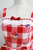 画像5: Angelic Pretty / トリプルタルトジャンパースカート Free アカ H-24-11-11-1005-AP-OP-NS-ZH (5)
