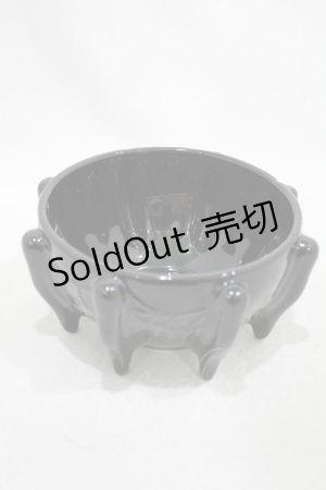 画像: KILL STAR / ARACHNID BOWL  黒 H-24-11-11-036-SL-ZA-KB-ZH