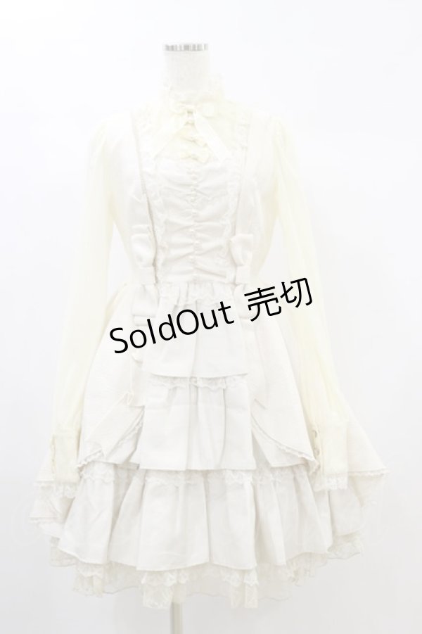 画像1: Angelic Pretty / Classic Partyワンピース Free アイボリー H-24-11-13-051-AP-OP-NS-ZH (1)