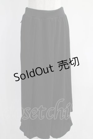 画像: ACDC RAG / レイヤード風サルエル  黒 H-24-11-15-037-PU-PA-KB-ZH