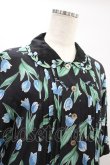 画像4: Jane Marple / Tulip garden embroideryカラードレス  ブラック H-24-11-16-1009-JM-OP-KB-ZT233 (4)