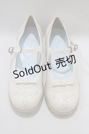 画像: m petit by misako / サンリオキャラクターズコラボシナモロールパンプス LL アイボリー H-24-11-16-024-LO-SH-NS-ZH
