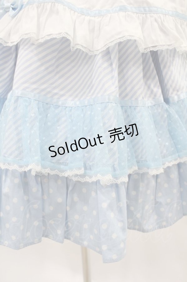 画像5: Angelic Pretty / Stripe Girly Cafe Set Free サックス H-24-11-17-1028-AP-OP-NS-ZH (5)