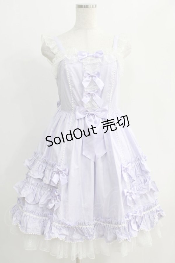 画像1: Angelic Pretty / Dreamy Fairyジャンパースカート Free ラベンダー H-24-11-18-053-AP-OP-NS-ZH (1)