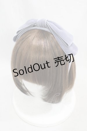 画像: PINK HOUSE / little sunny bite×PINK HOUSE big ribbon katyusha  ラベンダー H-24-11-19-1015-LO-AC-NS-ZH