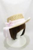 画像1: BABY,THE STARS SHINE BRIGHT / My Sweet Baby麦わらハット  ピンク H-24-11-21-006-BA-AC-NS-ZT171 (1)