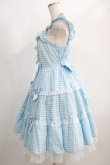画像2: Angelic Pretty / マーガレットドールジャンパースカート Free サックス H-24-11-22-055-AP-OP-NS-ZH (2)