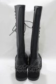 画像3: Demonia / RANGER302　厚底ロングブーツ M5（約24.1cm） ブラック H-24-11-25-010-PU-SH-KB-ZT387 (3)