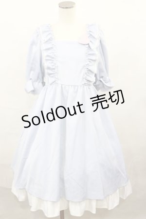 画像: Maria pipi / SUMMER WATER DRESS Free サックス H-24-11-27-045-EL-OP-NS-ZH