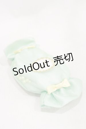 画像: Maison de FLEUR / オーガンジーパールキャンディポーチ  ミント H-24-11-27-002-LO-ZA-NS-ZH