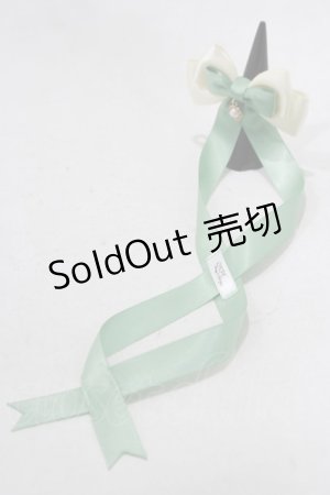 画像: LOTUS ribbon / リボンリング  ミント H-24-12-01-085-EL-AC-NS-ZH