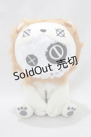 画像: NieR Clothing / ライオンNieRちゃんぬいぐるみ   H-24-12-04-005-PU-ZA-KB-ZH