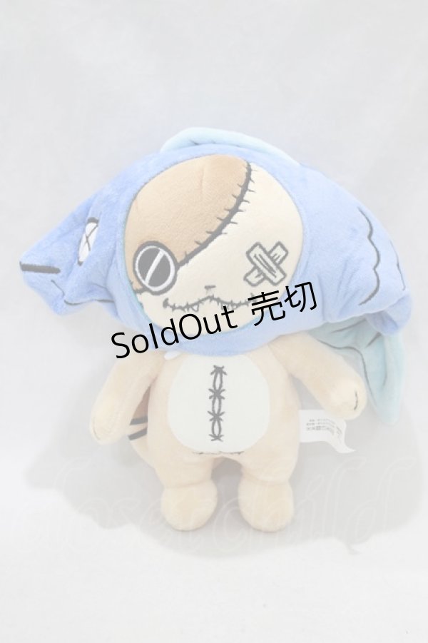 画像1: NieR Clothing / お魚ミケぬいぐるみ   H-24-12-04-003-PU-ZA-KB-ZH (1)