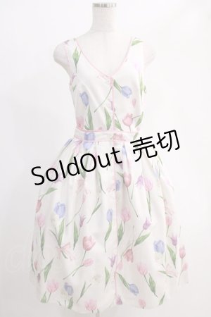 画像: Emily Temple cute / Tulipセットアップワンピース M オフ H-24-12-05-055-ET-OP-NS-ZT384