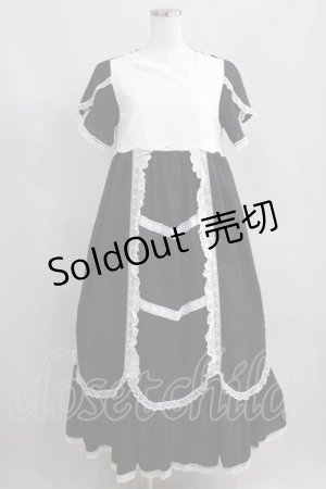 画像: SERAPHIM / 鈴蘭のコミュニオンドレス Free ブラック/ホワイト H-24-12-05-025-LO-OP-NS-ZH